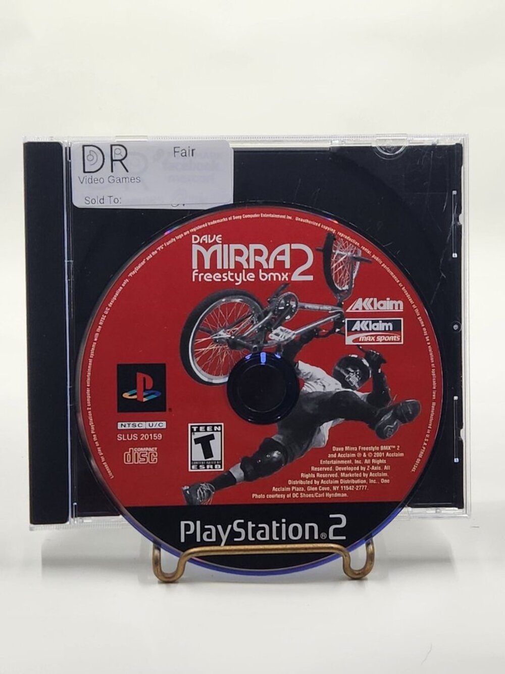 Dave Mirra 2 Freestyle BMX for PlayStation 2